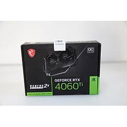 MSI GeForce RTX 4060 Ti 8G VENTUS 2X BLACK E1 OC GDDR6 128Bit PCIe 4.0 3xDP 1xHDMI Ekran Kart� (Outlet - Te�hir)