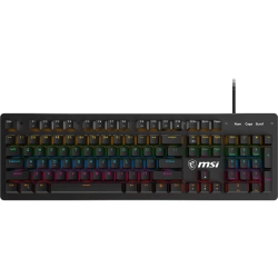 MSI GG FORGE GK300 RED TR GAMING KEYBOARD MEKANIK RED SWITCH RGB BACKLIGHT