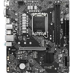 MSI MB PRO H610M-G DDR4 SOKET 1700 DDR4 3200(OC) PCI-E GEN 4 ,M.2 USB3.2 1X 1G LAN MATX