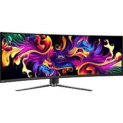 MSI 49 MPG 491CQPX QD-OLED 5120x1440 (DQHD) CURVE 1800R QD-OLED 240HZ 0.03MS G-SYNC COMPATIBLE GAMING MONITOR
