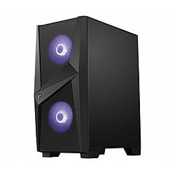 MSI MAG FORGE 100M TEMPERLI CAM 2 X RGB FAN 1 X 120MM FAN ATX GAMING BILGISAYAR KASASI