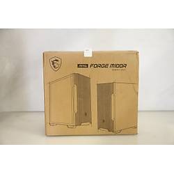 MSI MAG FORGE M100R 4x120mm ARGB Fanl� Siyah Micro ATX Gaming Kasa (Outlet - Te�hir)