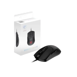 MSI GG FORGE GM100 GAMING MOUSE MAX 6400 DPI 108GR KABLOLU OPTIK SENSOR MICRO SWITCH RGB LED OYUNCU FARESI