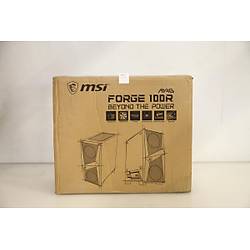 MSI MAG FORGE 100R 2x120mm ARGB 1x120mm Fanl� Siyah ATX Gaming Kasa (Outlet - Te�hir)