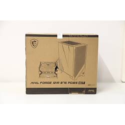 MSI MAG FORGE 121A B75 PCIE5 4x120mm ARGB Fanl� 750W 80+ Bronze Siyah ATX Gaming Kasa (Outlet - Kutusu Hasarl�)