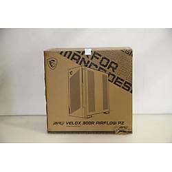 MSI MPG VELOX 300R AIRFLOW PZ WHITE 2x160mm ARGB 1x120mm Fanl� Beyaz ATX Gaming Kasa (Outlet - Kutusu Hasarl�)
