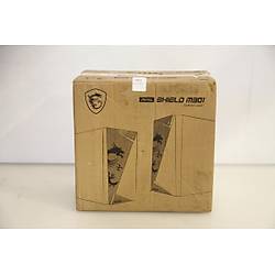 MSI MAG SHIELD M301 1x120mm Fanl� Siyah Micro ATX Gaming Kasa (Outlet - Te�hir)