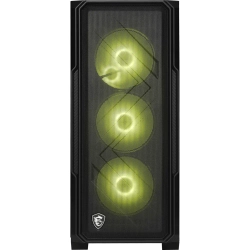 MSI MAG FORGE 340R AIRFLOW TEMPERLI CAM 4X120MM ARGB FAN ATX GAMING BILGISAYAR KASASI
