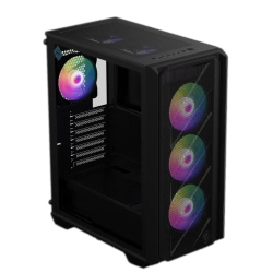 MSI MAG FORGE 141A B75 PCIE5 II 4x120mm ARGB Fanl� 750W 80+ Bronze Siyah ATX Gaming Kasa