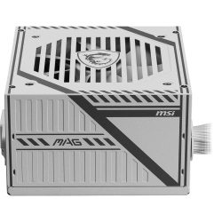MSI PSU MAG A650BNL WHITE 650W 80+ BRONZE POWER SUPPLY