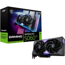 MSI VGA GEFORCE RTX 5060 TI 8G GAMING RTX5060TI 8GB GDDR7 128B DX12 PCIE 5.0 X16 (3XDP 1XHDMI)