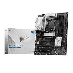 MSI MB PRO B760-P II SOKET 1700 DDR5 7000(OC) PCI-E ,M.2 USB3.2 HDMI,DP 1X 2.5G LAN ATX