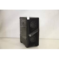 MSI MAG FORGE 100R 2x120mm ARGB 1x120mm Fanl� Siyah ATX Gaming Kasa (Outlet - Te�hir)