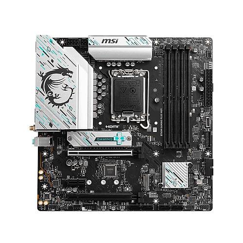 MSI MB B760M GAMING PLUS WIFI SOKET 1700 DDR5 6800(OC) PCI-E ,M.2 USB3.2 HDMI,DP 1X 2.5G LAN WI-FI 6E MATX