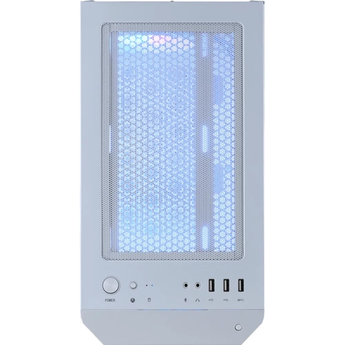 MSI MAG FORGE M100R WHITE TEMPERLI CAM 3X120MM 1X120MM ARGB FAN MATX GAMING BILGISAYAR KASASI