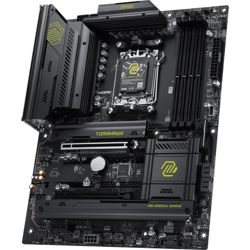 MSI MB MAG B850 TOMAHAWK WIFI AM5 DDR5 8200MHZ(OC) HDMI 3X M.2 USB 20GBS 5G LAN WI-FI 7 ATX
