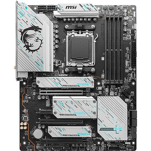 MSI MB X670E GAMING PLUS WIFI AM5 DDR5 7800MHZ(OC) 4X M.2 USB 3.2 HDMI DP 2.5G LAN AMD WIFI 6E ATX