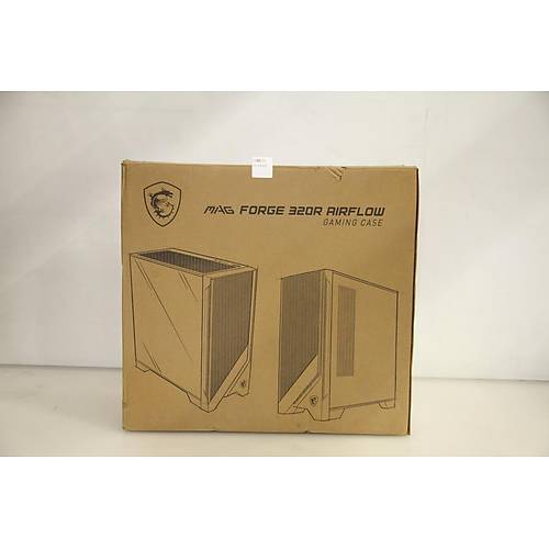MSI MAG FORGE 320R AIRFLOW WHITE 4x120mm ARGB Fanl� Beyaz ATX Gaming Kasa (Outlet - Te�hir)