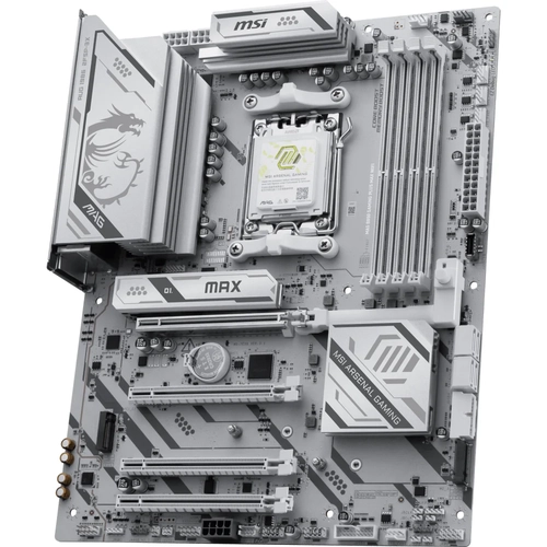 MSI MAG B850 GAMING PLUS MAX WIFI AM5 DDR5 8200MHZ(OC) DP 3x M.2 USB 10Gbs 5G LAN WI-FI 7 ATX