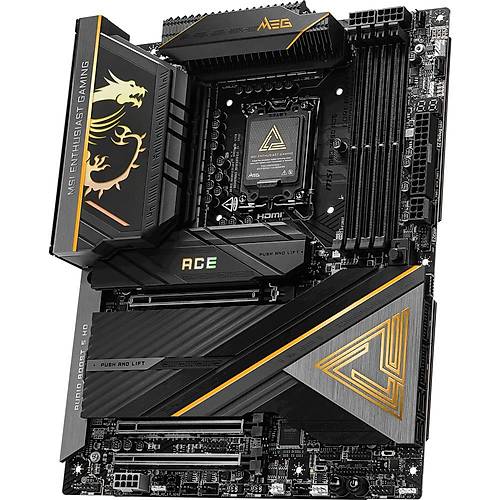 MSI MB MEG Z890 ACE SOKET 1851 DDR5 9200MHZ(OC) USB 20GBPS 5XM.2 2XTB4 HDMI DISPLAY 10G LAN WIFI7 ATX