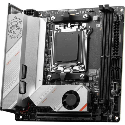 MSI MB MPG B650I EDGE WIFI AM5 DDR5 7200MHZ(OC) HDMI M.2 USB3.2 2.5G LAN WIFI 6E MINI-ITX