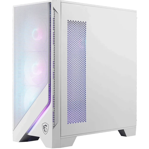 MSI MAG FORGE 320R AIRFLOW WHITE TEMPERLI CAM 4X120MM ARGB FAN ATX GAMING BILGISAYAR KASASI