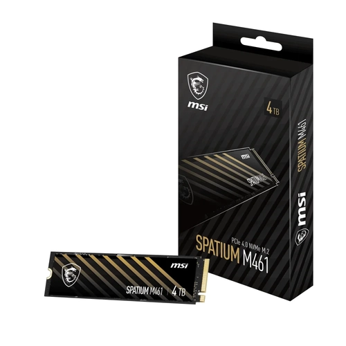MSI SPATIUM M461 PCIE 4.0 NVME M.2 4TB (5000MB-4200MB/s) SSD