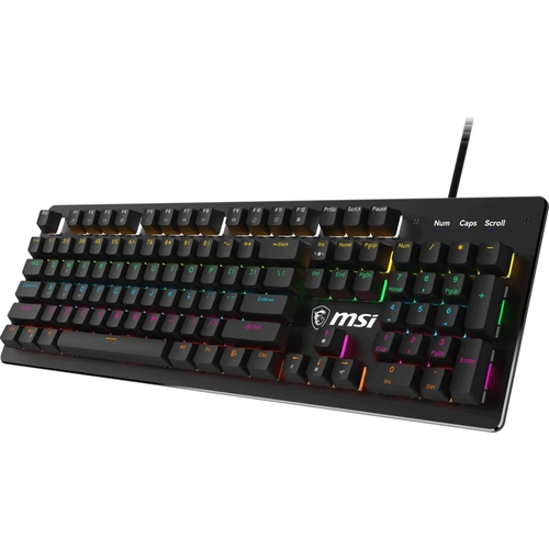 MSI GG FORGE GK300 RED TR GAMING KEYBOARD MEKANIK RED SWITCH RGB BACKLIGHT