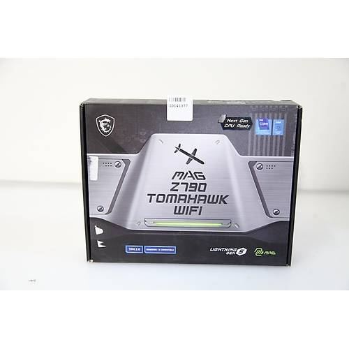 MSI MAG Z790 TOMAHAWK WIFI DDR5 7200 MHz (OC) M.2x4 USB 3.2 HDMI DP Wi-Fi 6E ATX (Outlet - Te�hir / Pin Hasarl�)