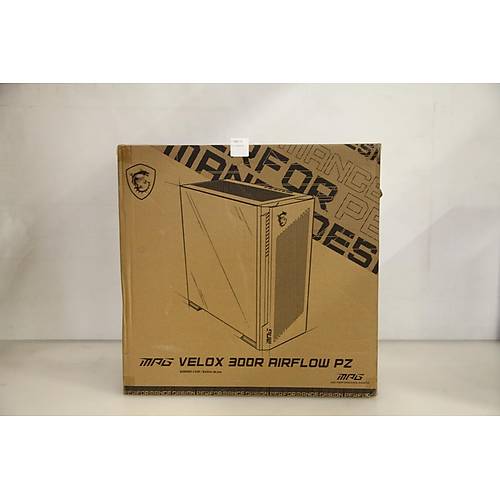 MSI MPG VELOX 300R AIRFLOW PZ WHITE 2x160mm ARGB 1x120mm Fanl� Beyaz ATX Gaming Kasa (Outlet - Te�hir)