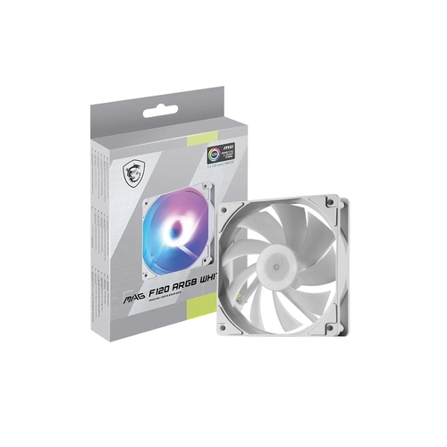 MSI MAG F120 ARGB WHITE-1W ARGB 1x120mm Beyaz