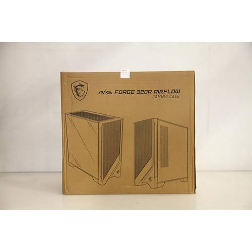 MSI MAG FORGE 320R AIRFLOW WHITE 4x120mm ARGB Fanl� Beyaz ATX Gaming Kasa (Outlet - Te�hir)