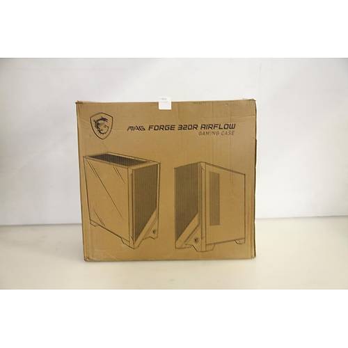 MSI MAG FORGE 320R AIRFLOW WHITE 4x120mm ARGB Fanl� Beyaz ATX Gaming Kasa (Outlet - Te�hir)