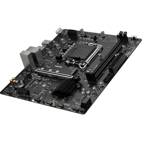 MSI MB PRO H610M-S DDR4 SOKET 1700 DDR4 3200(OC) HDMI M.2 USB3.2 1X 1G LAN MATX
