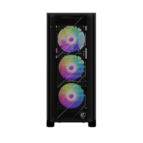 MSI MAG FORGE 141A B75 PCIE5 II 4x120mm ARGB Fanl� 750W 80+ Bronze Siyah ATX Gaming Kasa