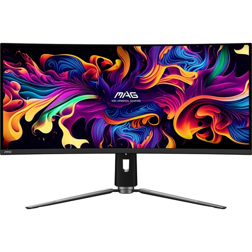 MSI 34.18 MAG 341CQP QD-OLED 3440x1440 (UWQHD) 21:9 CURVE 1800R QD-OLED 175HZ 0.03MS FREESYNC PREMIUM PRO GAMING MONITOR