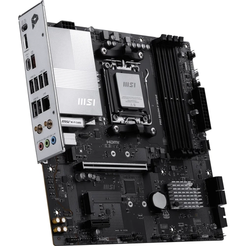 MSI MB PRO B840M-P WIFI6E AM5 DDR5 8000MHZ(OC) HDMI ,2X M.2 USB 5 GBS 2.5G LAN WI-FI 6E MATX