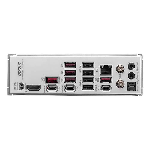 MSI MB MPG X870E EDGE TI WIFI AM5 DDR5 8400MHZ(OC) USB4 4X M.2 HDMI 5G LAN WIFI 7 RGB ATX