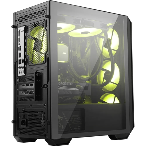 MSI MAG FORGE M110R AIRFLOW TEMPERLI CAM 3X120MM 1X120MM ARGB FAN MATX GAMING BILGISAYAR KASASI