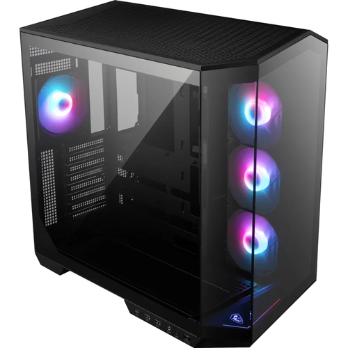 MSI MAG PANO 100R PZ TEMPERLI CAM 3X120MM 1X120MM ARGB FAN ATX PANORAMIK GAMING BILGISAYAR KASASI