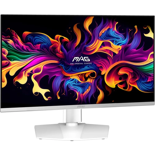 MSI 26.5 MAG 272QPW QD-OLED X28 2560x1440 (WQHD) 16:9 FLAT QD-OLED 280HZ 0.03MS FREESYNC PREMIUM PRO PIVOT BEYAZ GAMING MONITOR
