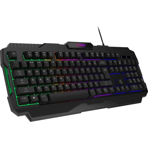 MSI GG FORGE GK100 TR MEKANIK HISLI GAMING KLAVYE RGB TR LAYOUT