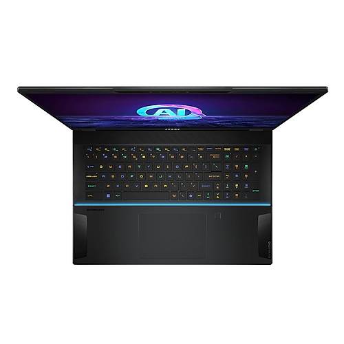 MSI NB STEALTH 18 AI STUDIO A1VHG-035TR ULTRA 9 185H 32GB DDR5 RTX4080 GDDR6 12GB 2TB SSD 18.0 UHD+ 120Hz W11 HOME