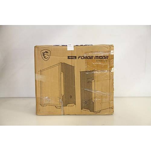 MSI MAG FORGE M100R 4x120mm ARGB Fanl� Siyah Micro ATX Gaming Kasa (Outlet - Te�hir)