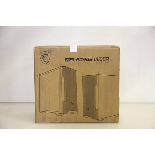 MSI MAG FORGE M100R 4x120mm ARGB Fanl� Siyah Micro ATX Gaming Kasa (Outlet - Te�hir)