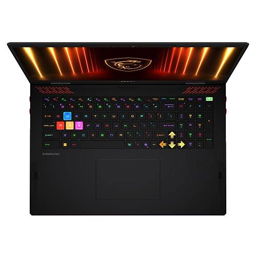 MSI NB RAIDER A18 HX A9WIG-092TR R9-9955HX3D 64GB DDR5 RTX5080 GDDR7 16GB 2TB SSD 18.0 UHD+ MINILED 120Hz W11 HOME