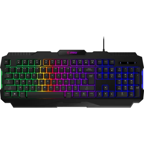 MSI GG FORGE GK100 TR MEKANIK HISLI GAMING KLAVYE RGB TR LAYOUT
