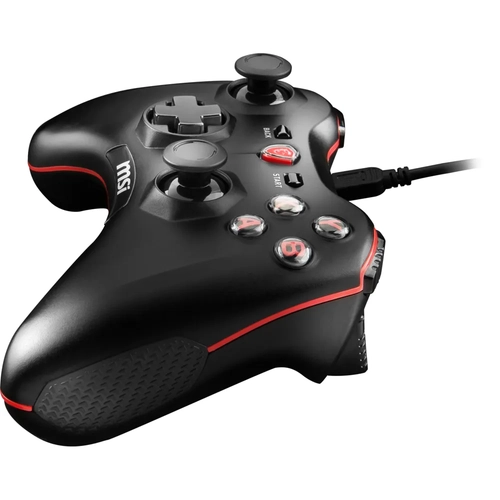 MSI GG FORCE GC20 V2 OYUN KOLU PC/KONSOL/ANDROID 4.1+ DESTEGI 2 MILYON BASIS ANAHTARLAR CIFT TITRESIM MOTORU 2M/30CM ANTROID KABLO U
