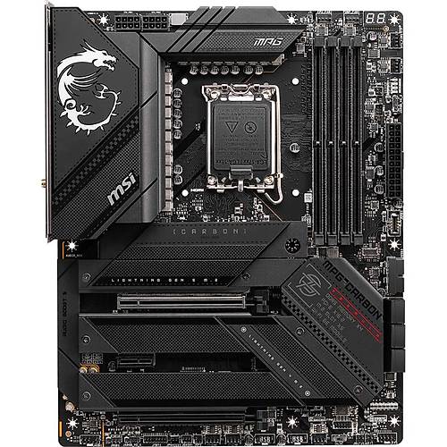 MSI MPG Z790 CARBON WIFI SOKET 1700 DDR5 7600MHZ(OC) PCI-E GEN5 M.2 USB3.2�HDMI 1X2.5G LAN� WI-FI 6E ATX