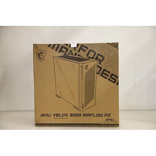 MSI MPG VELOX 300R AIRFLOW PZ WHITE 2x160mm ARGB 1x120mm Fanl� Beyaz ATX Gaming Kasa (Outlet - Te�hir)